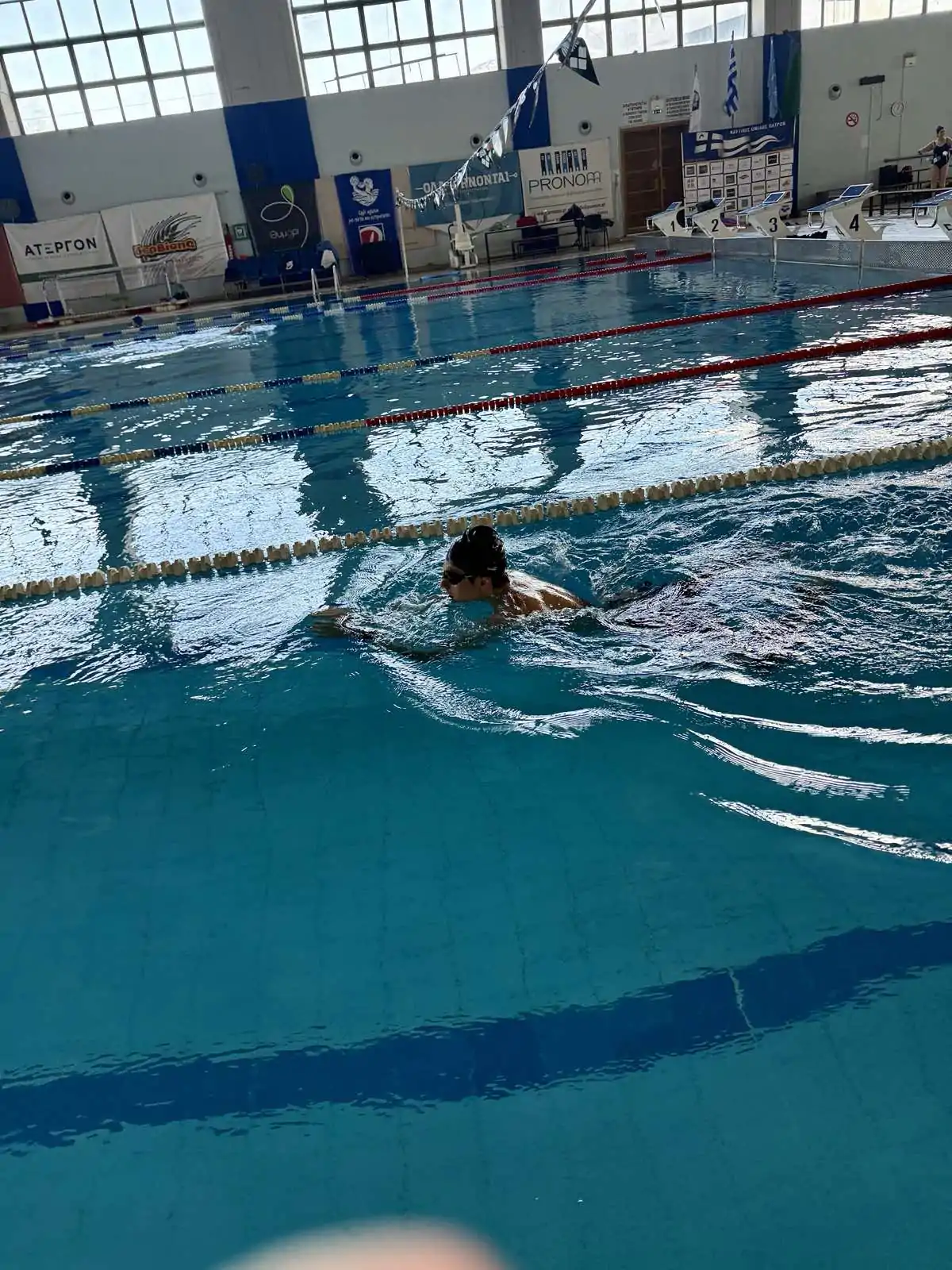 Την προπόνηση Κολύμβησης Φοιτητών/τριών παρακολούθησαν μαθητές/τριες από σχολείο της Πάτρας – Ανάδειξη της αξίας της Κολύμβησης και του Πανεπιστημιακού Αθλητισμού