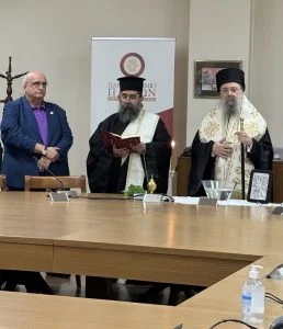 Πραγματοποίηση Αγιασμού στο Πανεπιστήμιο Πατρών από τον Σεβασμιώτατο Μητροπολίτη Πατρών κ.κ. Χρυσόστομο