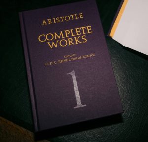 Παρουσίαση του έργου C.D.C. Reeve & P. Kontos (eds), Aristotle: Complete Works, Hackett, Indianapolis: 2025.